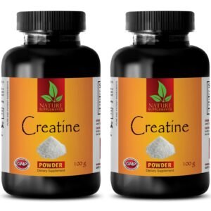 post workout - CREATINE MONOHYDRATE POWDER 200g - Brain Booster - 2 Bottles