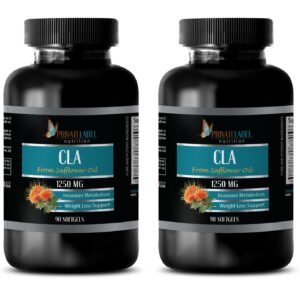 diet pills - CLA 1250mg - weight loss supplements - 2 Bottles 180 Softgels