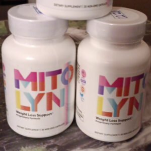 Mitolyn - 2 Bottles Keto Capsules for Weight Loss Support (Real Deal)