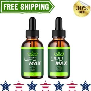Lipo Max Advanced Fat Burning Support 30serv container for Weight Loss 2pack USA