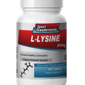 BCAA Amino Acids - L-Lysine 500mg -Boost Exercise & Workout Energy Tablets 1B