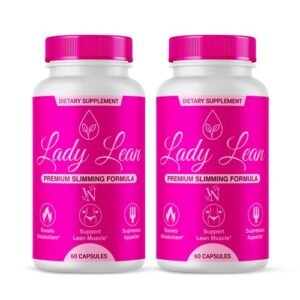 Lady Lean Capsules, LadyLean for Fat Burn & Weight Loss Pills 120 CT - 2 Pack