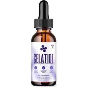 Gelatide Weight Management Drops, Gelatide Daily Health Support (2oz)
