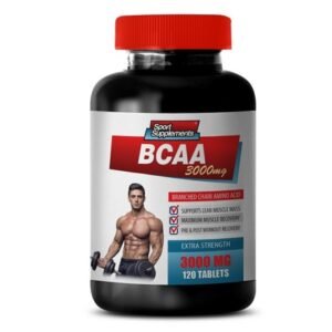 muscle builder supplements for men - BCAA 3000MG - leucine enriched bcaas 1B