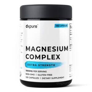 Magnesium Complex Supplement - 1000mg - 120 Capsules