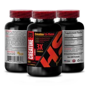 Natural Nutrition - CREATINE 3X - Muscle Booster - 1Bot 90Tabs
