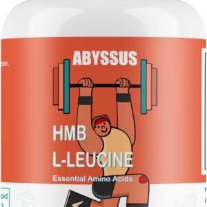 HMB & L-Leucine 3000mg Vegan Daily Supplement Non-GMO Gluten-Free 90ct