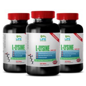 metabolism booster for men - L-LYSINE 500MG 3B - weight loss supplements