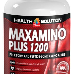 High Quality Protein - MAXAMINO PLUS 1200 - Muscle Growth Tablets 1B