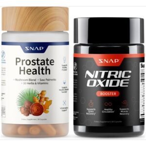 Hot Nitric Oxide Booster- L-Arginine L-Citrulline 1500mg +Prostate Health Bundle