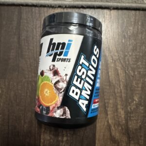 BPI Sports Best Aminos Fruit Punch BCAA Pump + Glutamine - 25 Serv New Sealed