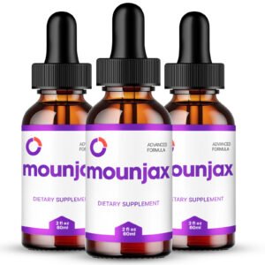 (3 Pack) Mounjax Drops for Weight Loss, Advanced Fat Burning Support Formula