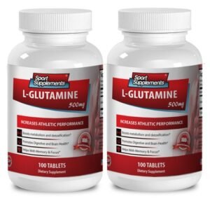 Building Up Your Energy Tablets - L-Glutamine 500mg - Liquid Amino Acids 2B