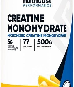 Creatine Monohydrate - Keto Friendly + Vegan Pre & Post Workout Supplement - ...