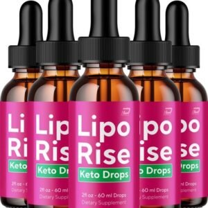 (5 Pack) Lipo Rise Liquid Drops – LipoRise Natural Blend Healthy Organic Support