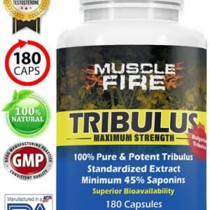 Bulgarian Tribulus Terrestris 180 Count 1500mg 45% Steroidal Saponins