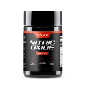 Nitric Oxide Booster Supplement - L-Arginine, L-Citrulline 1500mg - 60 Capsules