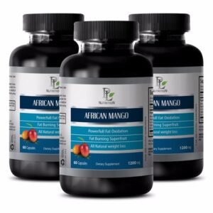 Supplements - AFRICAN MANGO EXTRACT 1200 FAT BURNER - Slim body men 3B