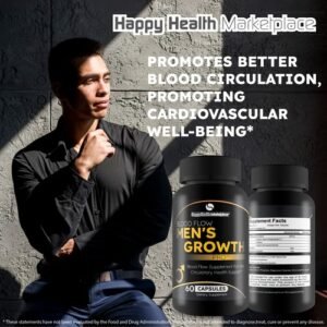 Blood Flow Mens Growth Pro - Our Best Blood Flow Supplement for Men