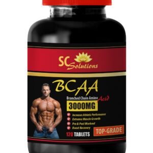 bcaa amino - TOP GRADE BCAA 3000mg - bcaa pills for muscle growth 1B