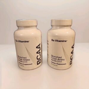 2 Lot Vitamins BCAA Branched Chain Amino Acids 2:1:1 Diet Supplement 90 Capsules