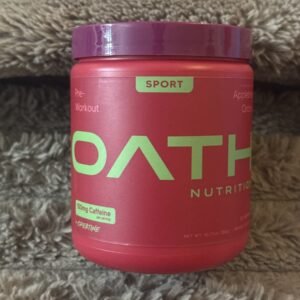 Oath Nutrition Pre-Workout Sports Nutrition Supplement Powder - Appleberry, 9/26