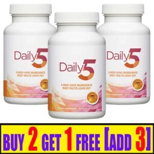 Doctors' Preferred Daily5 90 Vegan Capsules Dietary Supplement