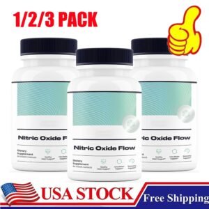 Nitric Oxide Flow Supplement - Supports Blood Pressure & Heart Health 60 Caps