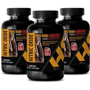 increase muscle growth - NITRIC OXIDE 3600MG - l-arginine extra strength 3B