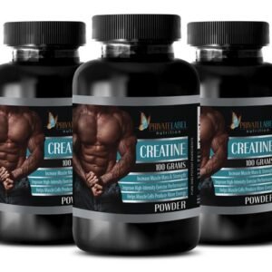 Sports Supplements - CREATINE POWDER 100g - Muscle Building 3B