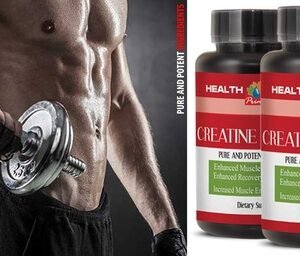 Post Workout Recovery - CREATINE POWDER 100g - Creatine Monohydrate Powder 2 Bot