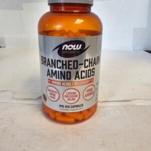 Now Sports Branched Chain Amino Acids 240 Capsules BB03/29