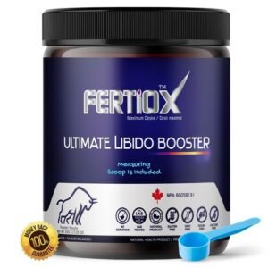 Fertiox Ultimate Libido Booster, Male Fertility, Fertility Supplements for Men