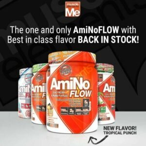 Muscle Elements Amino Flow BCAA 2:1:1 Intra Workout AMERICA POP (30 Servings)