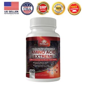 Amino Acids BCAA Lean Muscle Growth 150 Caps Best Gain Pure Branched Chained New