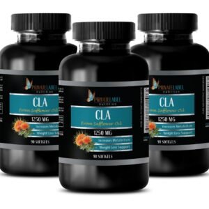 appetite suppressant - CLA 1250mg - loss weight fast - 3 Bottles 270 Softgels