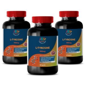 muscle boosting supplement - L-TYROSINE 500MG - cognitive health 3B