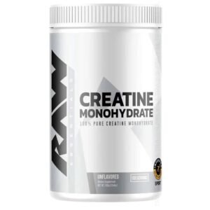 RAW NUTRITION CREATINE MONOHYDRATE POWDER Power Strength Performance 100 Serving