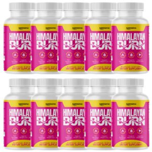 Himalayan Burn Formula for Weight Loss, Dietary Supplement - 10 Bottles