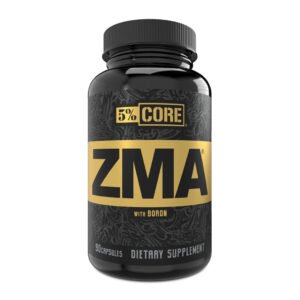 5% Nutrition - 5% Core ZMA - Supports Muscle Recovery & Testosterone-90 Capsules