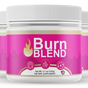Raw Nutrition - RAW BURN Thermogenic Powder for Fat Loss-Peach Rings-30 Servings