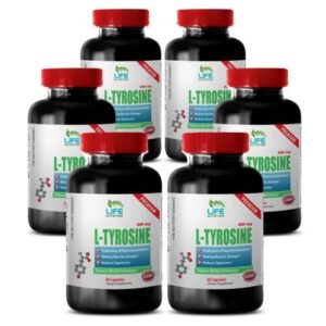 Tyrosine Pills - L-Tyrosine 515mg - Post Workout Recovery 6B