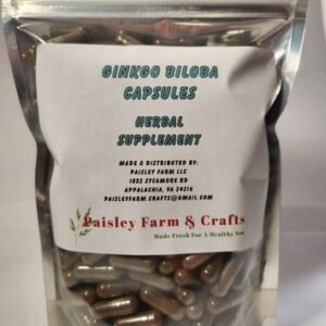 Ginkgo Biloba Powder Capsules