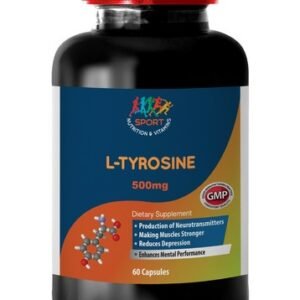 natural dopamine supplement - L-TYROSINE 500MG - endurance booster 1 Bottle