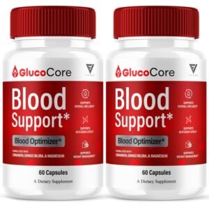 (2 Pack) Gluco Core Blood Support Capsules, GlucoCore Supplement (120 Capsules)