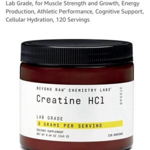 Beyond Raw Creatine HC1 New 120 Servings 🇺🇸