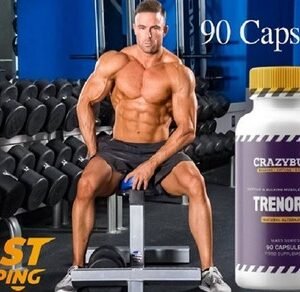 CrazyBulk TRENOROL – Advanced Cutting Phase Support | 90 Capsules, Single Pack
