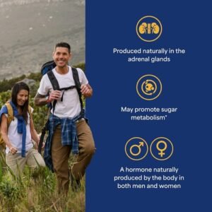 Puritan's Pride DHEA 50Mg Dietary Supplement, Promote Sugar Metabolism 100 Count