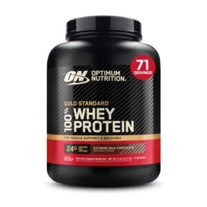 Optimum Nutrition Gold Standard 100% Whey Protein Powder, Extreme Milk Chocolate