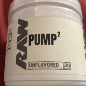 RAW Pump 2 Unflavored, 4.37 oz 124 grams 20 Servings New Sealed [GLYCERSIZE 65%]